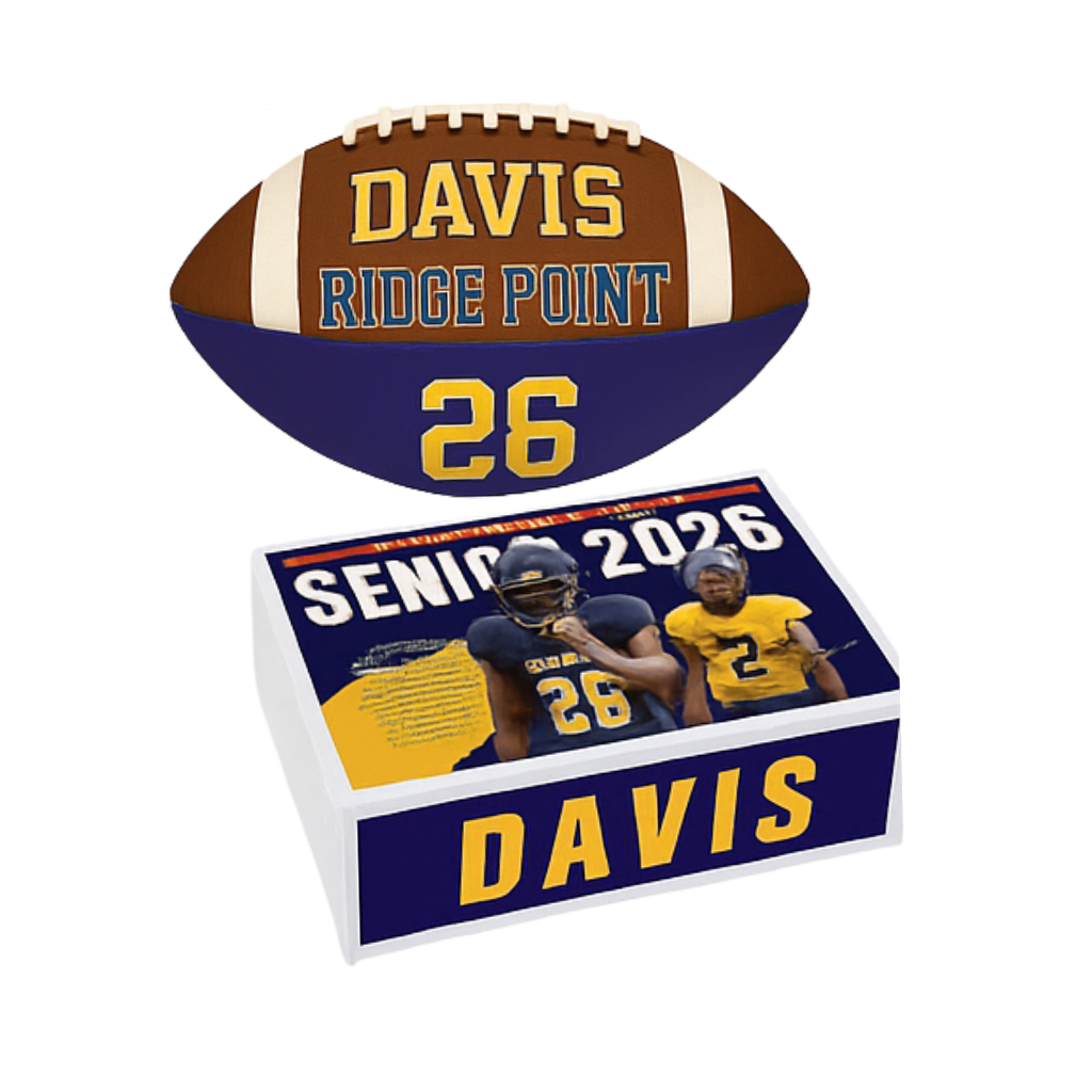 Custom Standard Size Box & Sports Ball Set