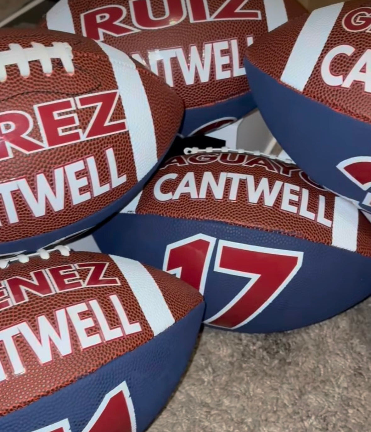 Group Discounted Rate On Custom 9"Footballs