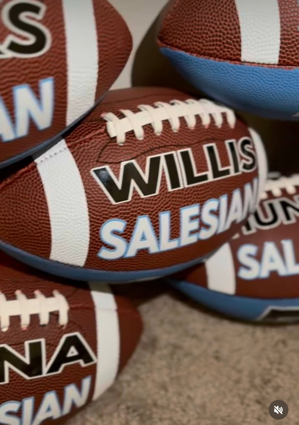 Group Discounted Rate On Custom 9"Footballs