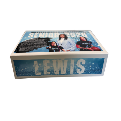 Custom Standard Size Box & Glitter Basketball Set