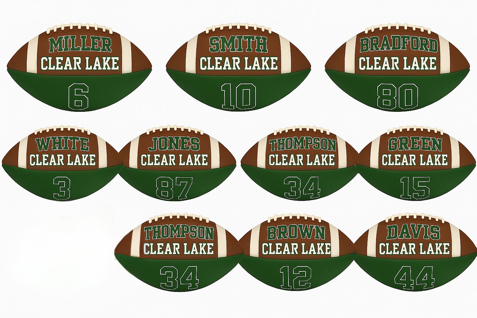 Group Discounted Rate On Custom 9"Footballs