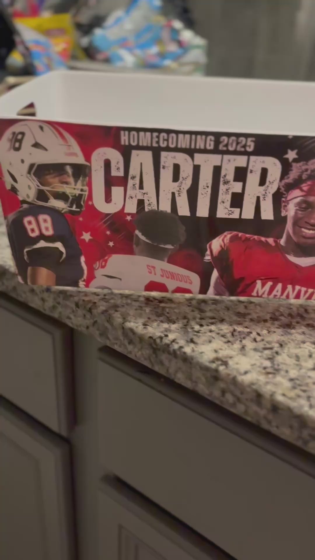 Custom 2 Sided Basket